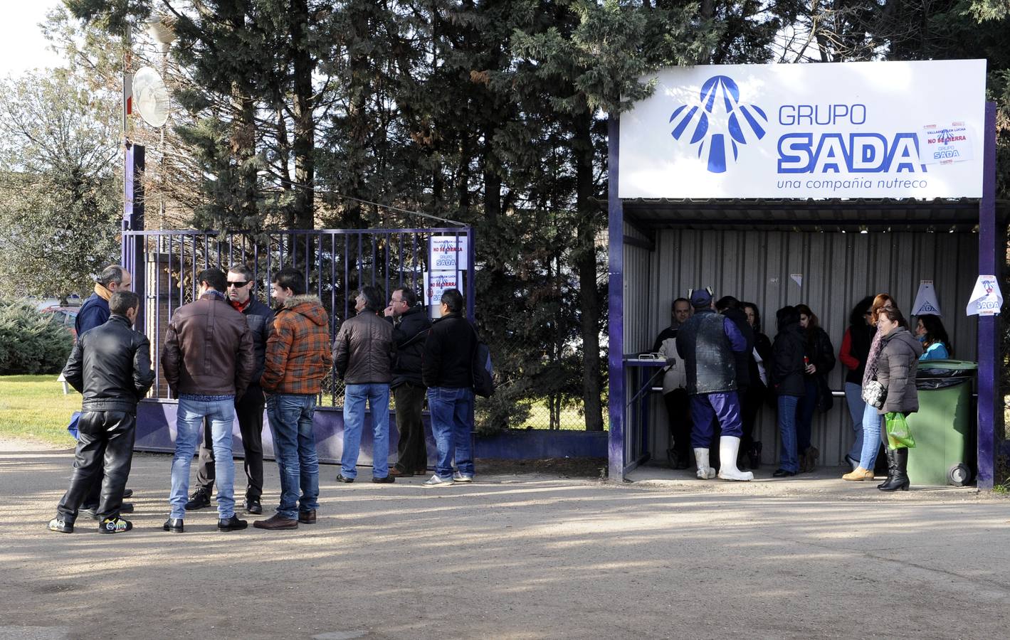 Asamblea de trabajadores del grupo Sada en Valladolid