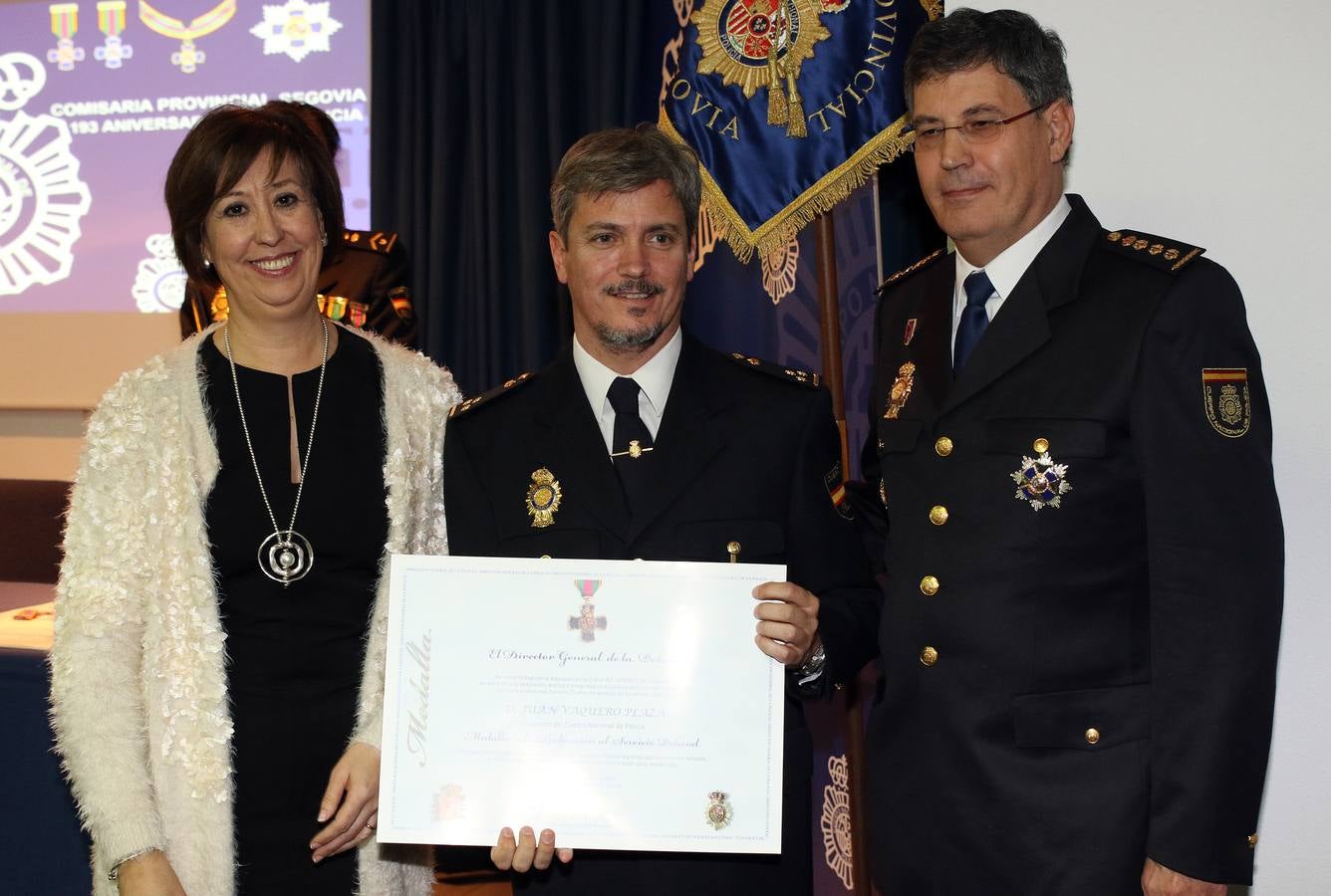 Segovia celebra el 193 aniversario de la Policía Nacional