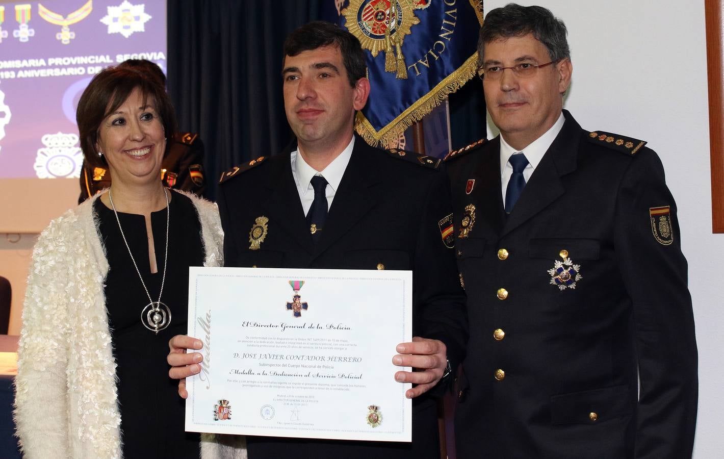 Segovia celebra el 193 aniversario de la Policía Nacional