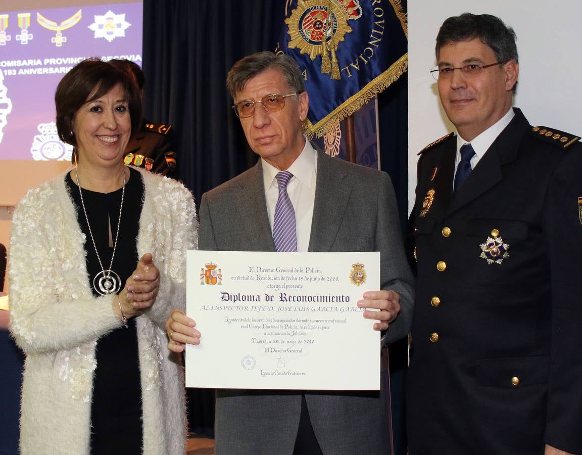 Segovia celebra el 193 aniversario de la Policía Nacional