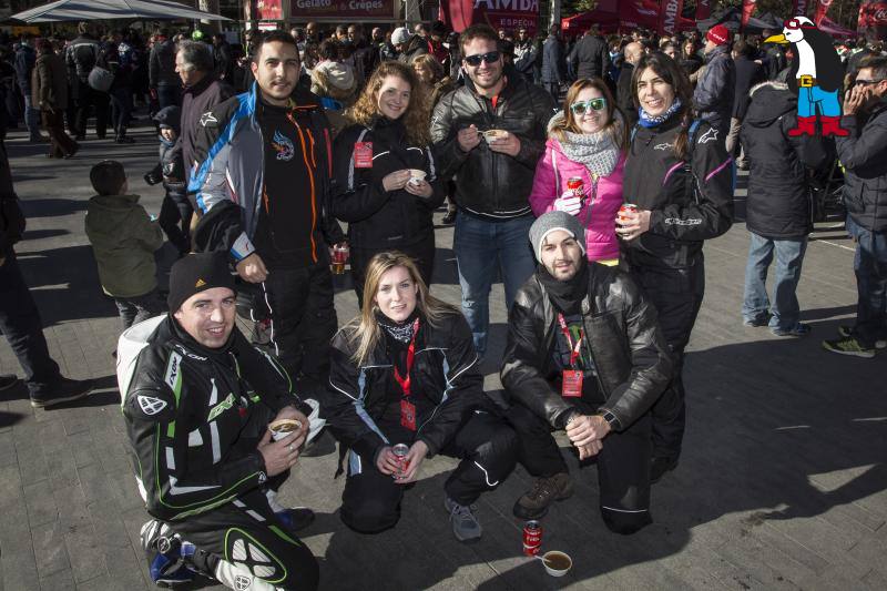 Degustación de lentejas y exhibición de acrobacias de Pingüinos en Valladolid