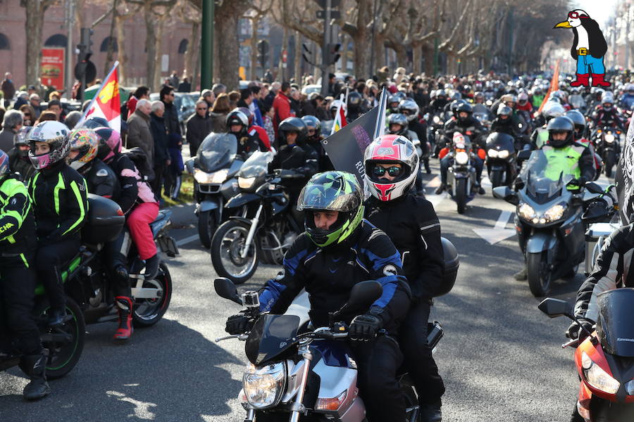 Ambiente en el desfile de banderas de Pingüinos en Valladolid (Parte 3)