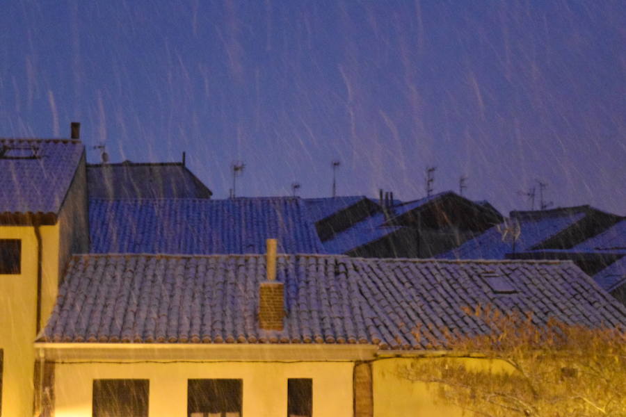 Nieve en Aguilar de Campoo