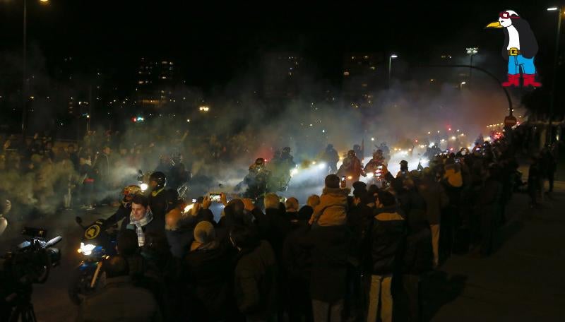 Desfile de antorchas de Pingüinos 2017