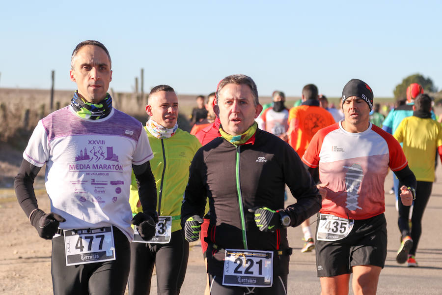 Tercera prueba de la carrera XXIV Liga de Cross de Cabrerizos disputada en Moriscos (Salamanca)