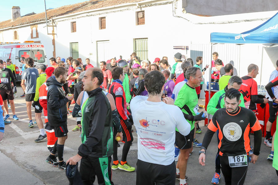 Tercera prueba de la carrera XXIV Liga de Cross de Cabrerizos disputada en Moriscos (Salamanca)