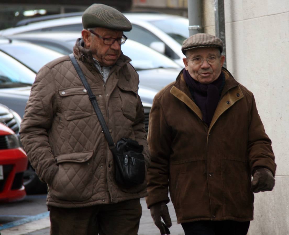 Jornada de frío en Cuéllar (Segovia)