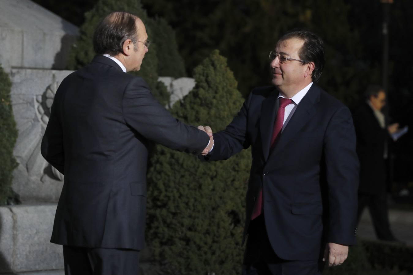 Llegada de los asistentes a la VI Conferencia de Presidentes de España