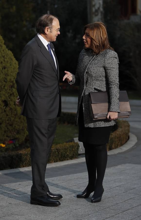 Llegada de los asistentes a la VI Conferencia de Presidentes de España