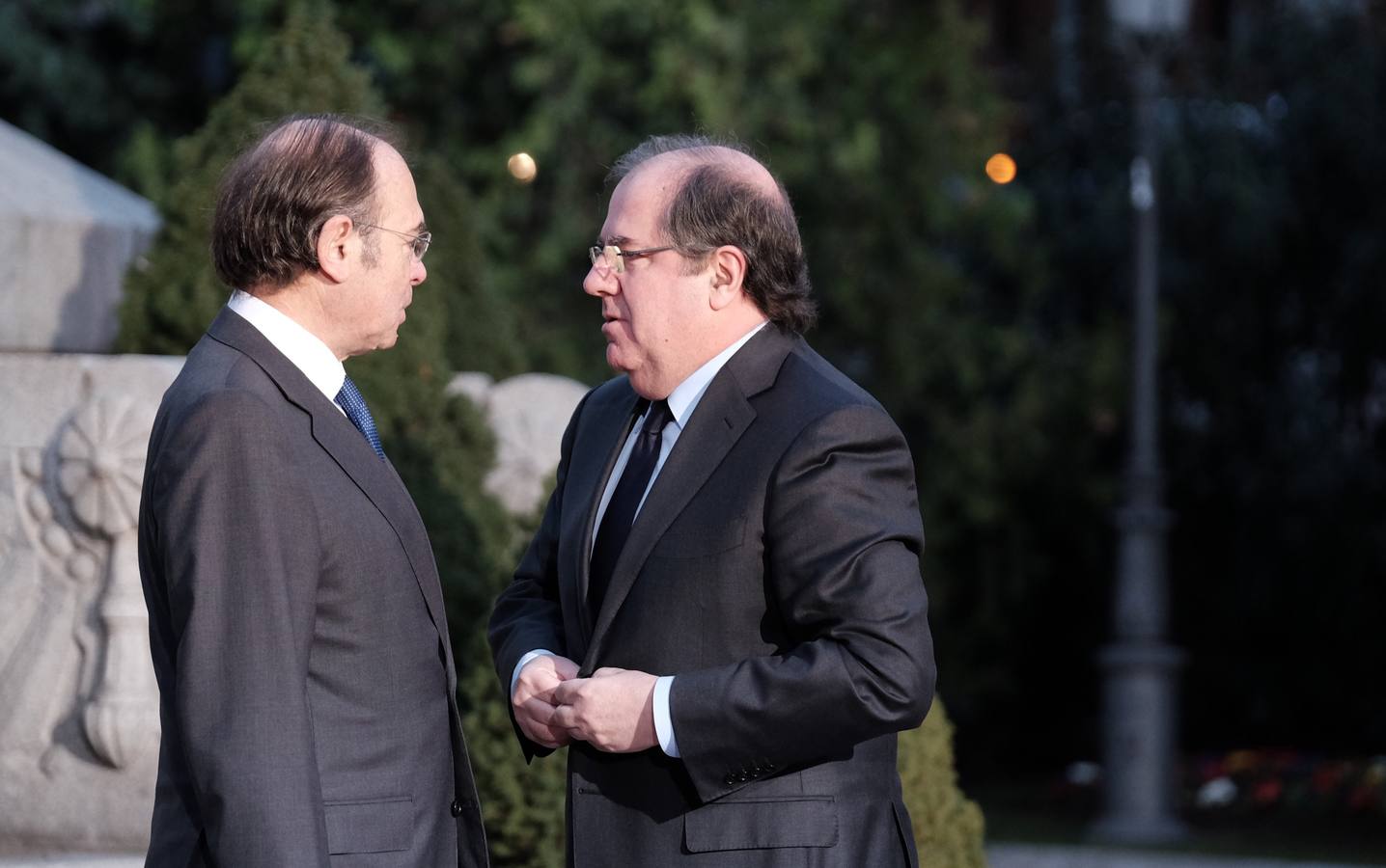 Llegada de los asistentes a la VI Conferencia de Presidentes de España