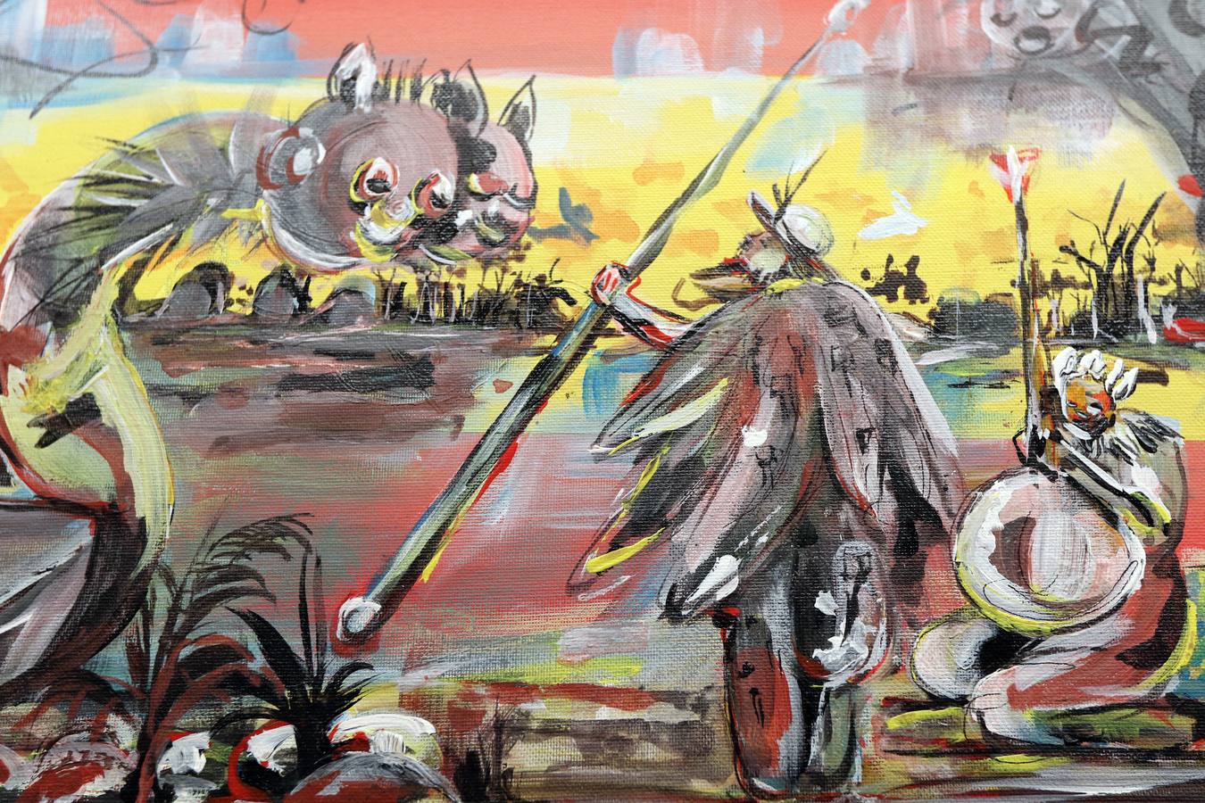 La Fundación Jiménez Arellano inaugura la exposición &#039;Don Quijote en el río Niger&#039;