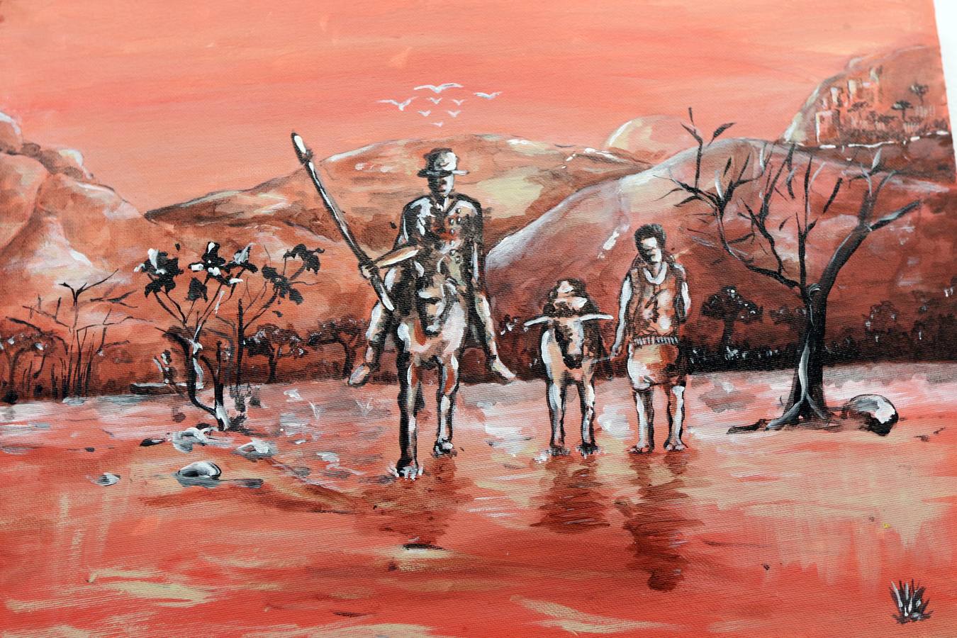 La Fundación Jiménez Arellano inaugura la exposición &#039;Don Quijote en el río Niger&#039;