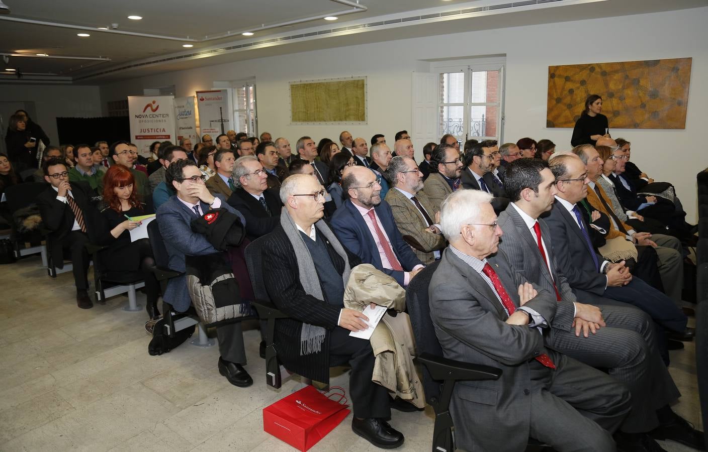 El presidente de la Audiencia de Palencia y la presidenta del Consejo General de la Abogacía Española, en el V Ciclo de Justicia de El Norte de Castilla