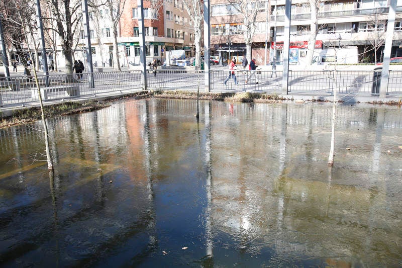 Jornada de frío en Palencia