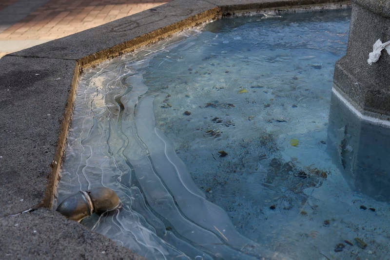 Jornada de frío en Palencia