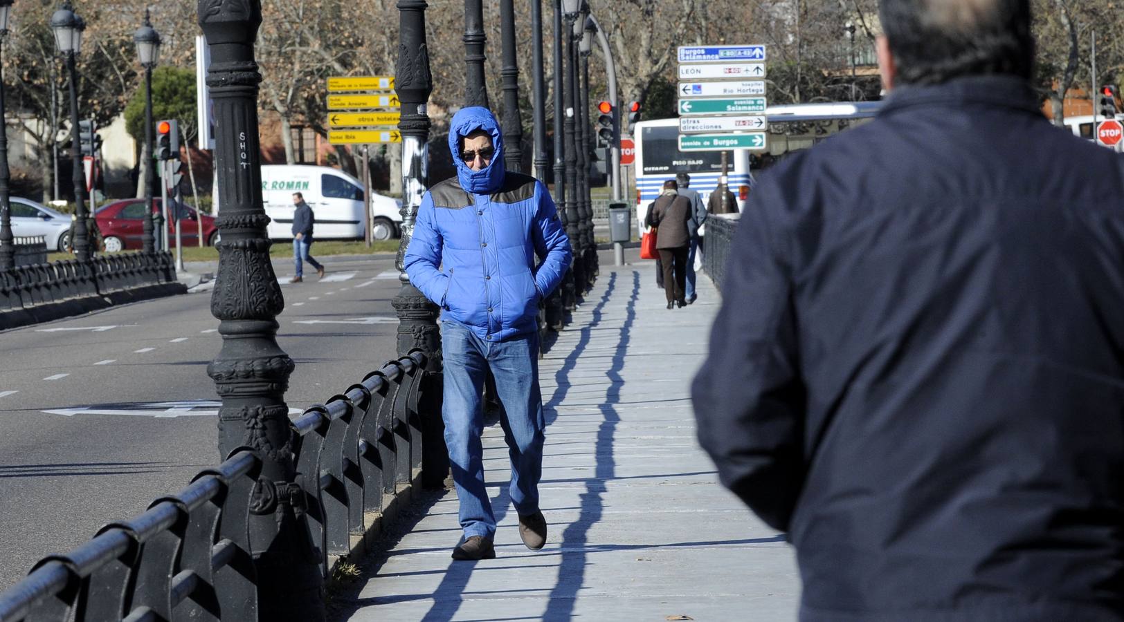 Jornada de frío en Valladolid