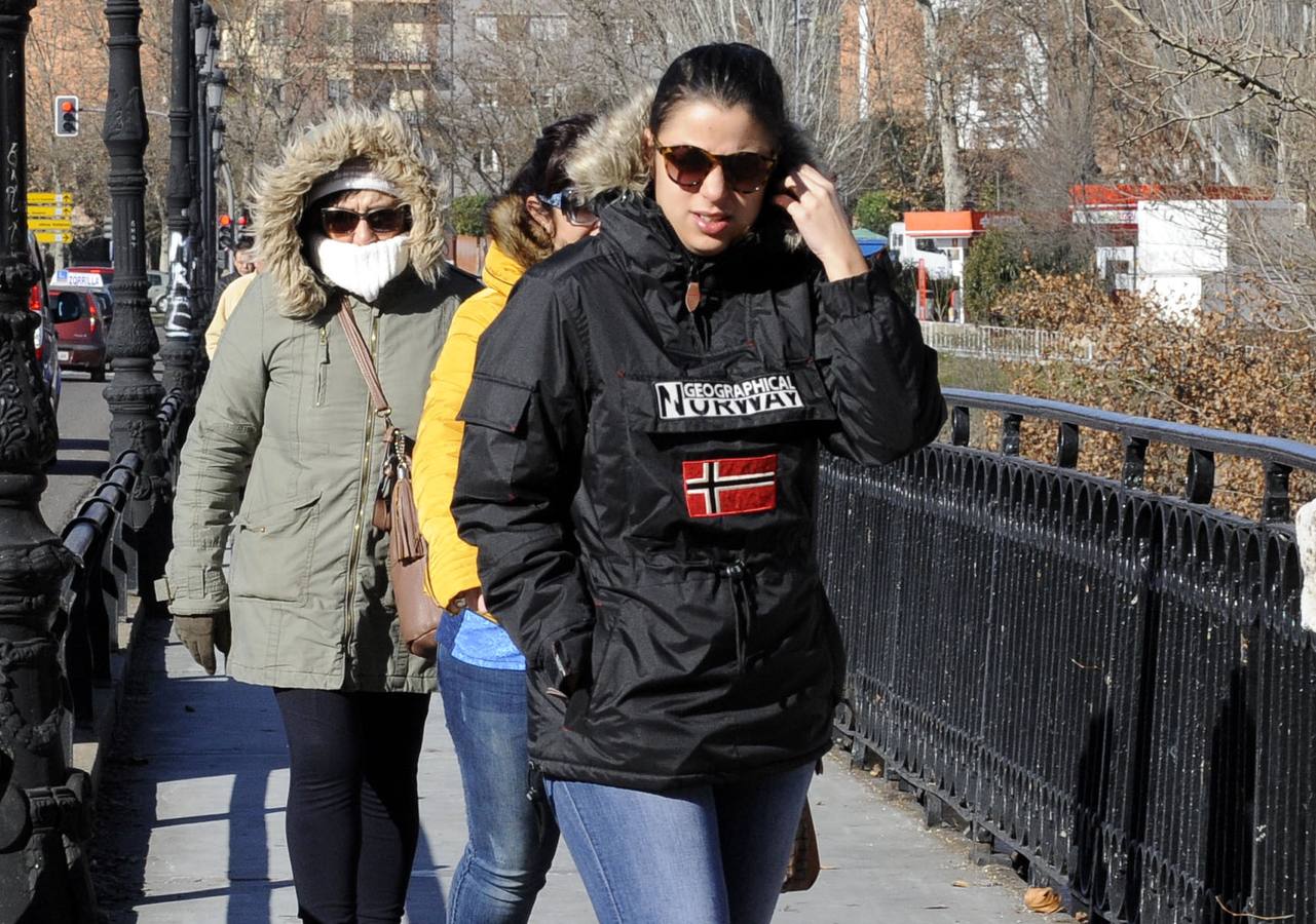 Jornada de frío en Valladolid