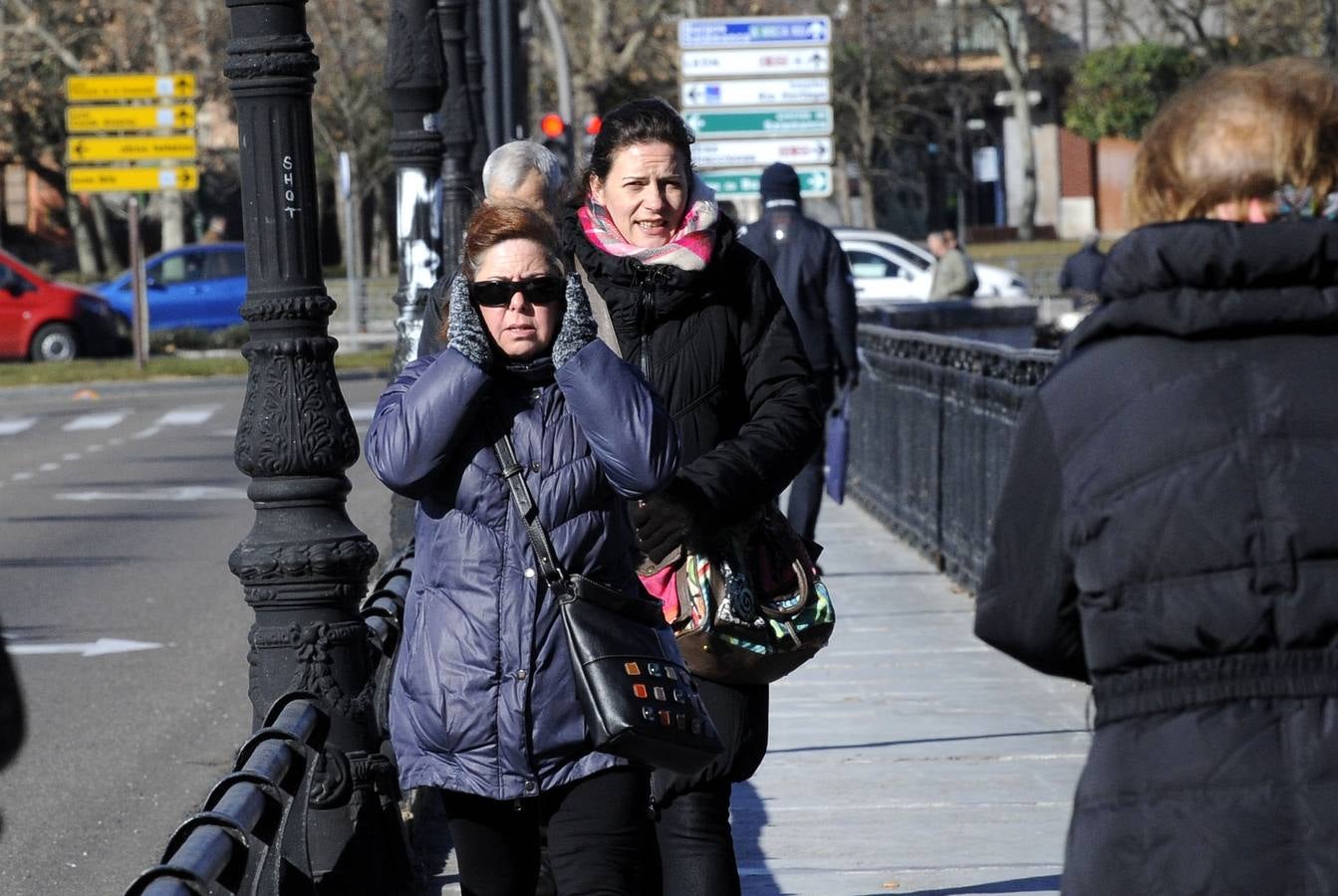 Jornada de frío en Valladolid