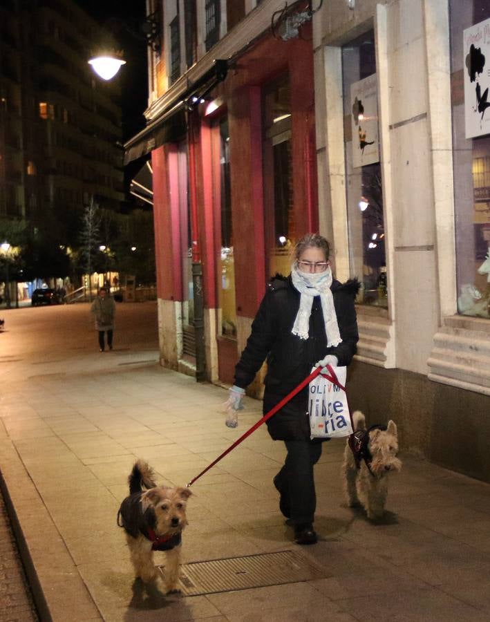 Jornada de frío en Valladolid