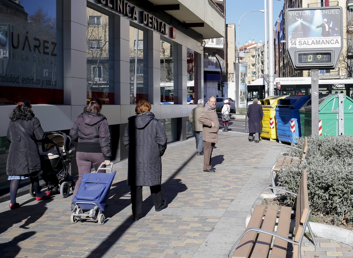 Salamanca amanece a -9º C