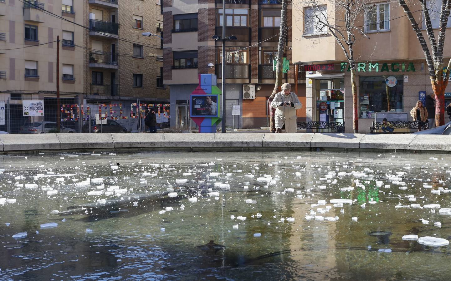 Salamanca amanece a -9º C