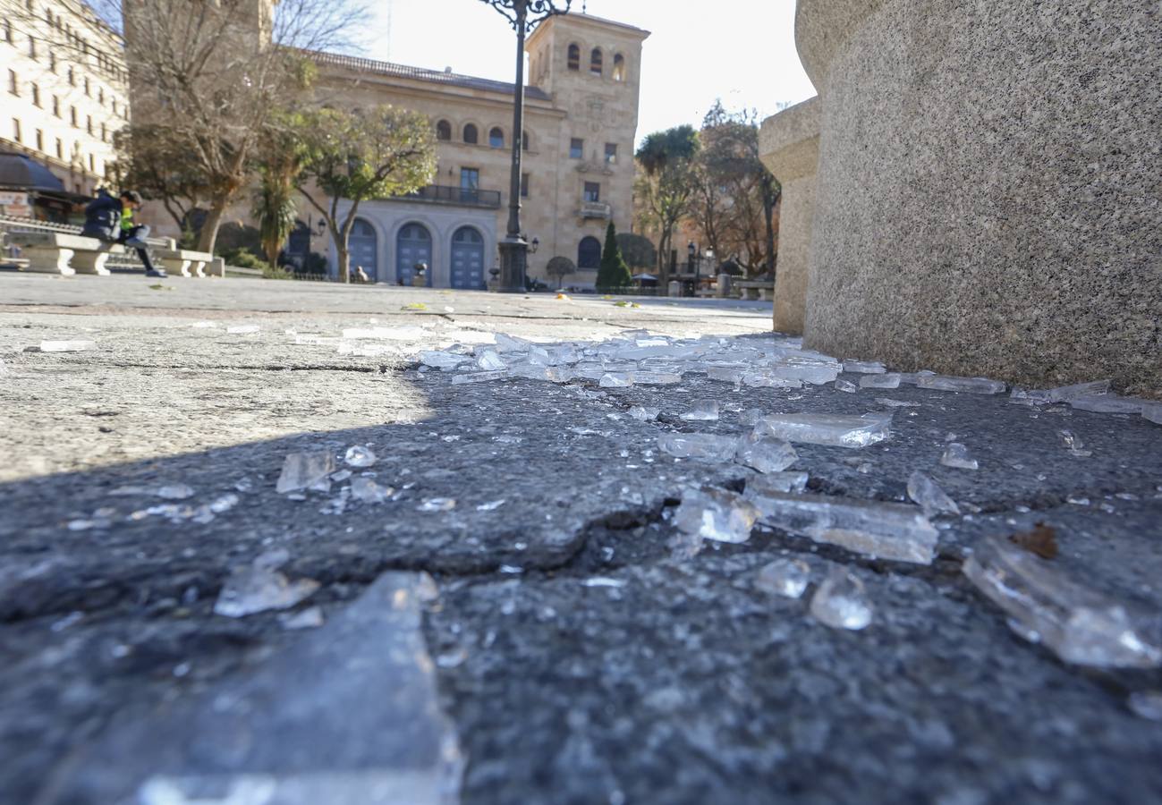 Salamanca amanece a -9º C