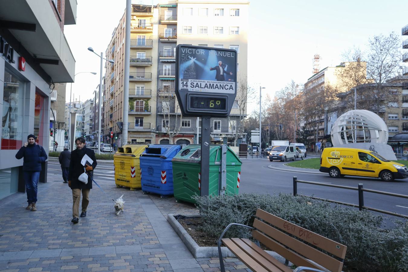 Salamanca amanece a -9º C