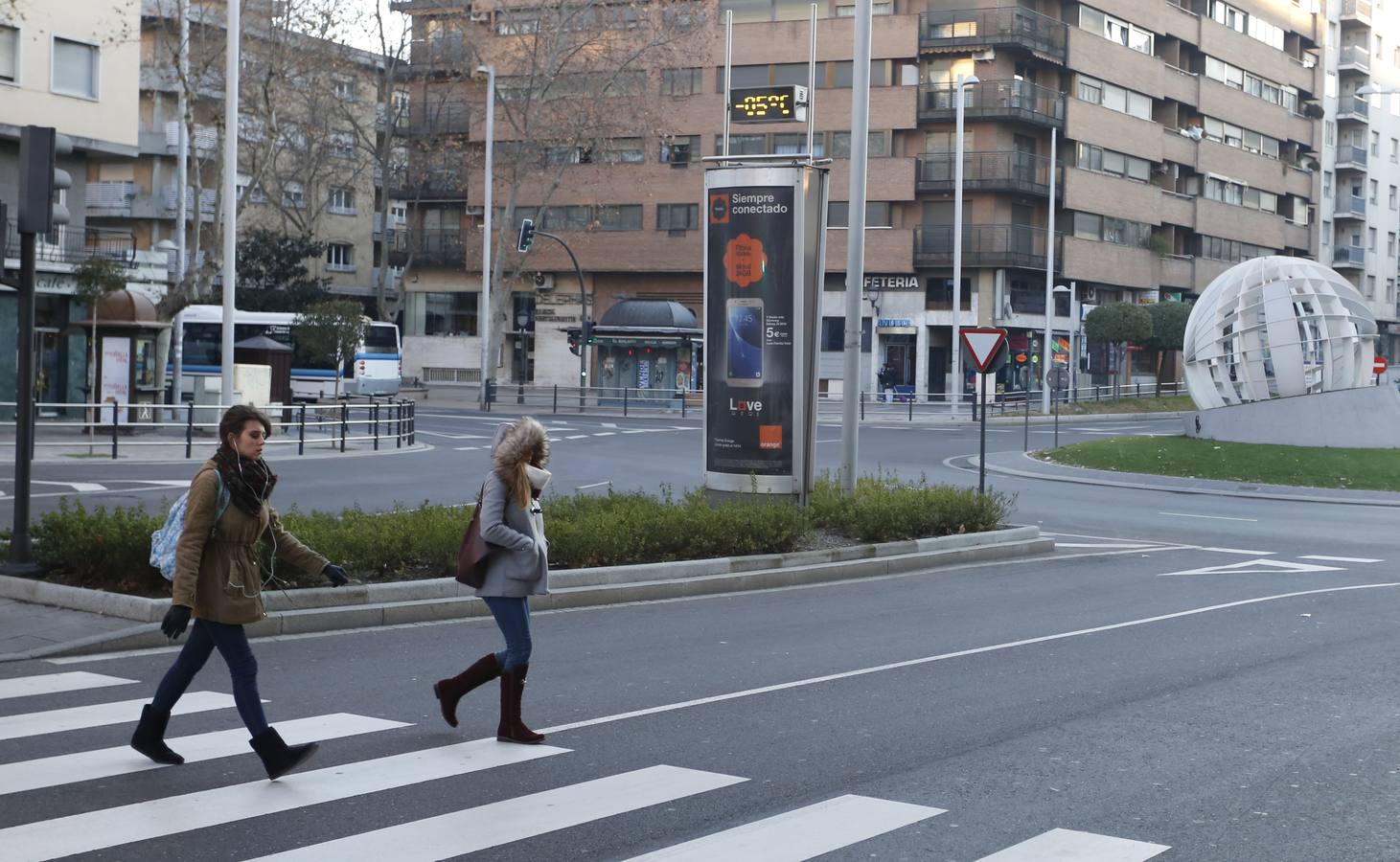 Salamanca amanece a -9º C