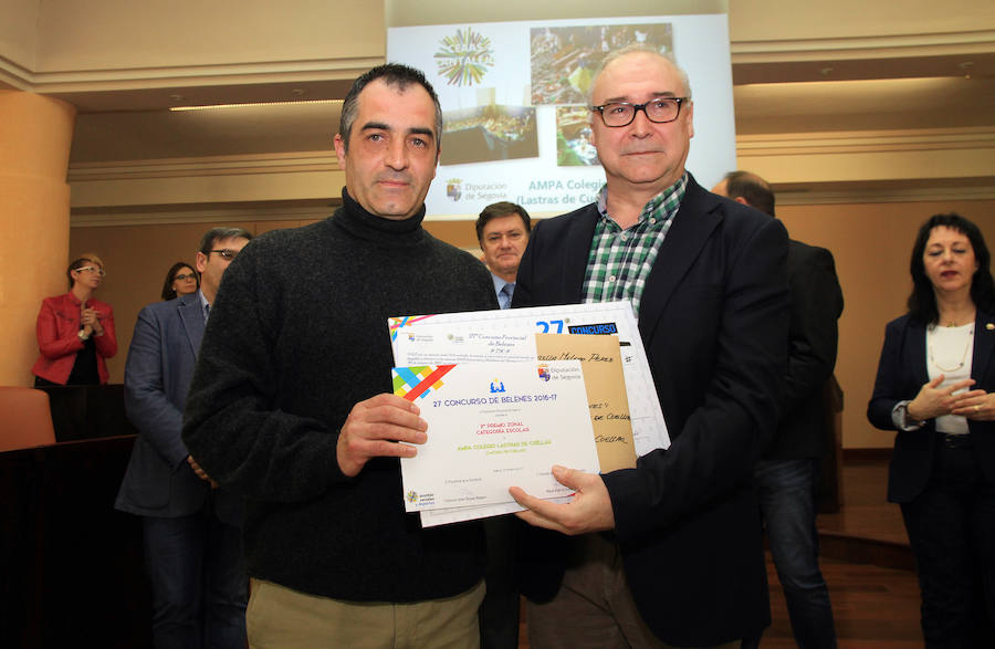 Entrega de premios del concurso de belenes de la Diputación de Segovia