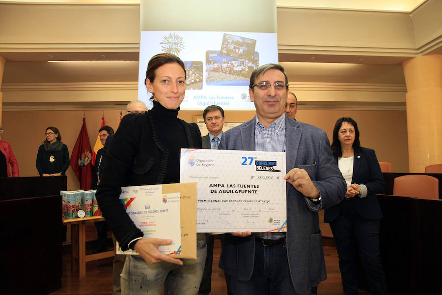 Entrega de premios del concurso de belenes de la Diputación de Segovia