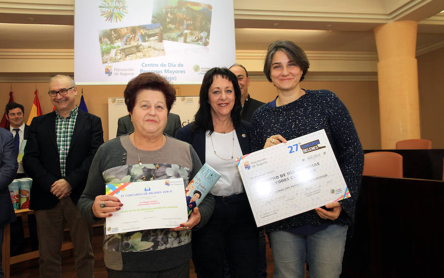Entrega de premios del concurso de belenes de la Diputación de Segovia