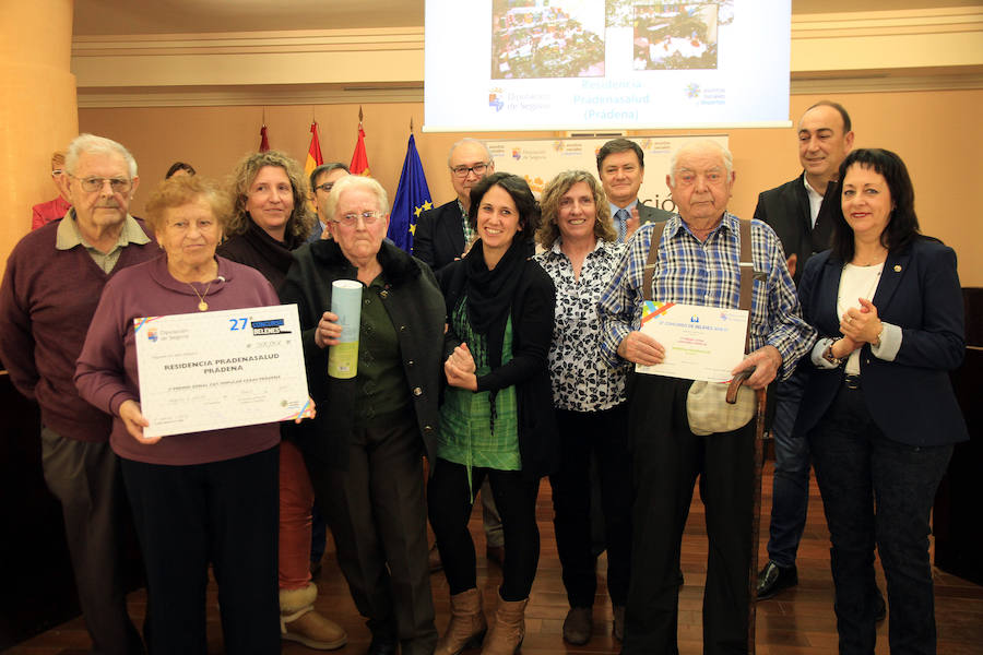 Entrega de premios del concurso de belenes de la Diputación de Segovia