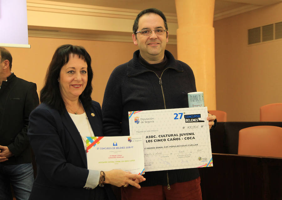 Entrega de premios del concurso de belenes de la Diputación de Segovia