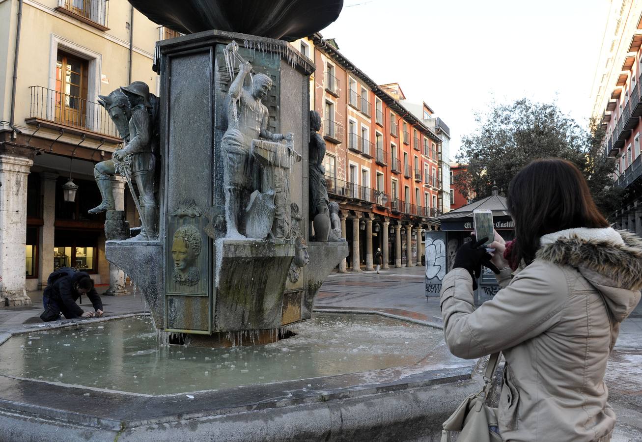 Carámbanos en Fuente Dorada