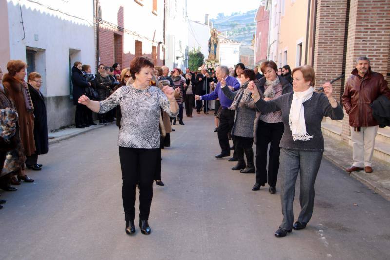 Celebración en Cevico Navero (Palencia) de su día grande en honor a la Virgen de la Paz