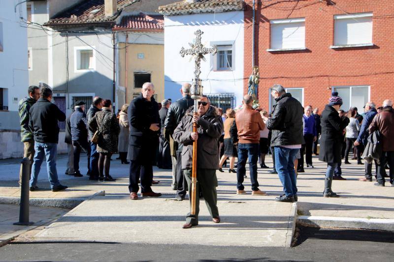 Celebración en Cevico Navero (Palencia) de su día grande en honor a la Virgen de la Paz