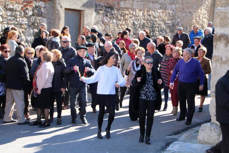 Celebración en Cevico Navero (Palencia) de su día grande en honor a la Virgen de la Paz
