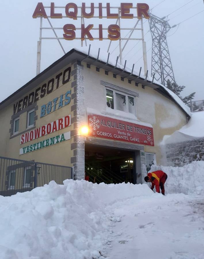 Nieve en Navacerrada