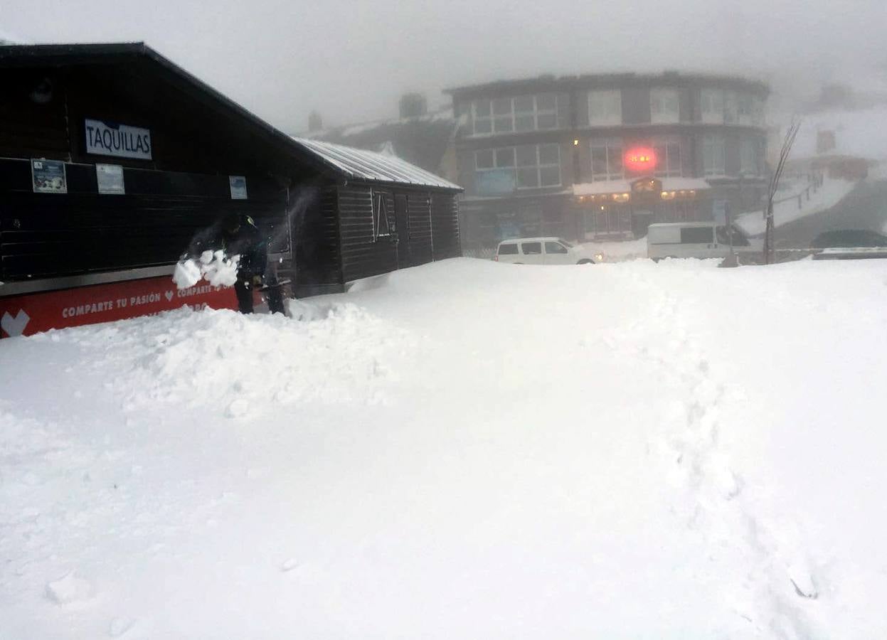 Nieve en Navacerrada
