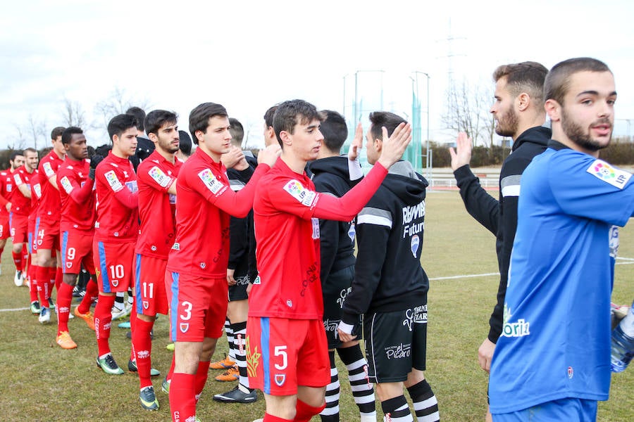Partido de Tercera División entre Unionistas de Salamanca y el CD Numancia B