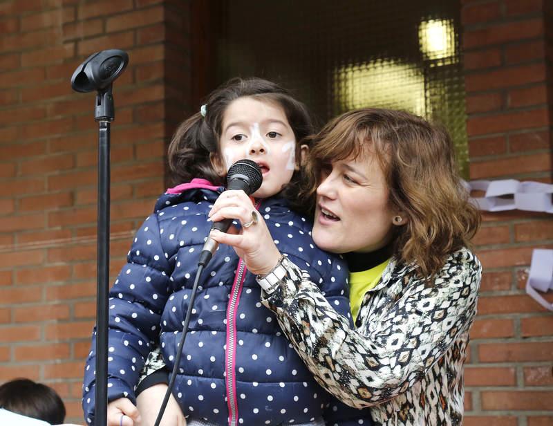 Celebración del Día de la Paz en el colegio público Jorge Manrique de Palencia