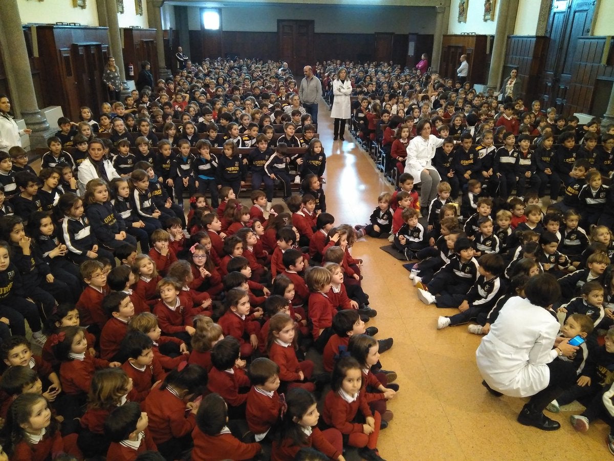 Día de la Paz en el Colegio Nuestra Señora de Lourdes.