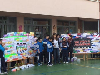 Día de la Paz en el Colegio Virgen Niña.