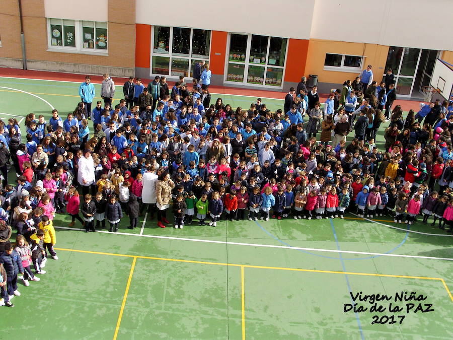 Día de la Paz en el Colegio Virgen Niña.