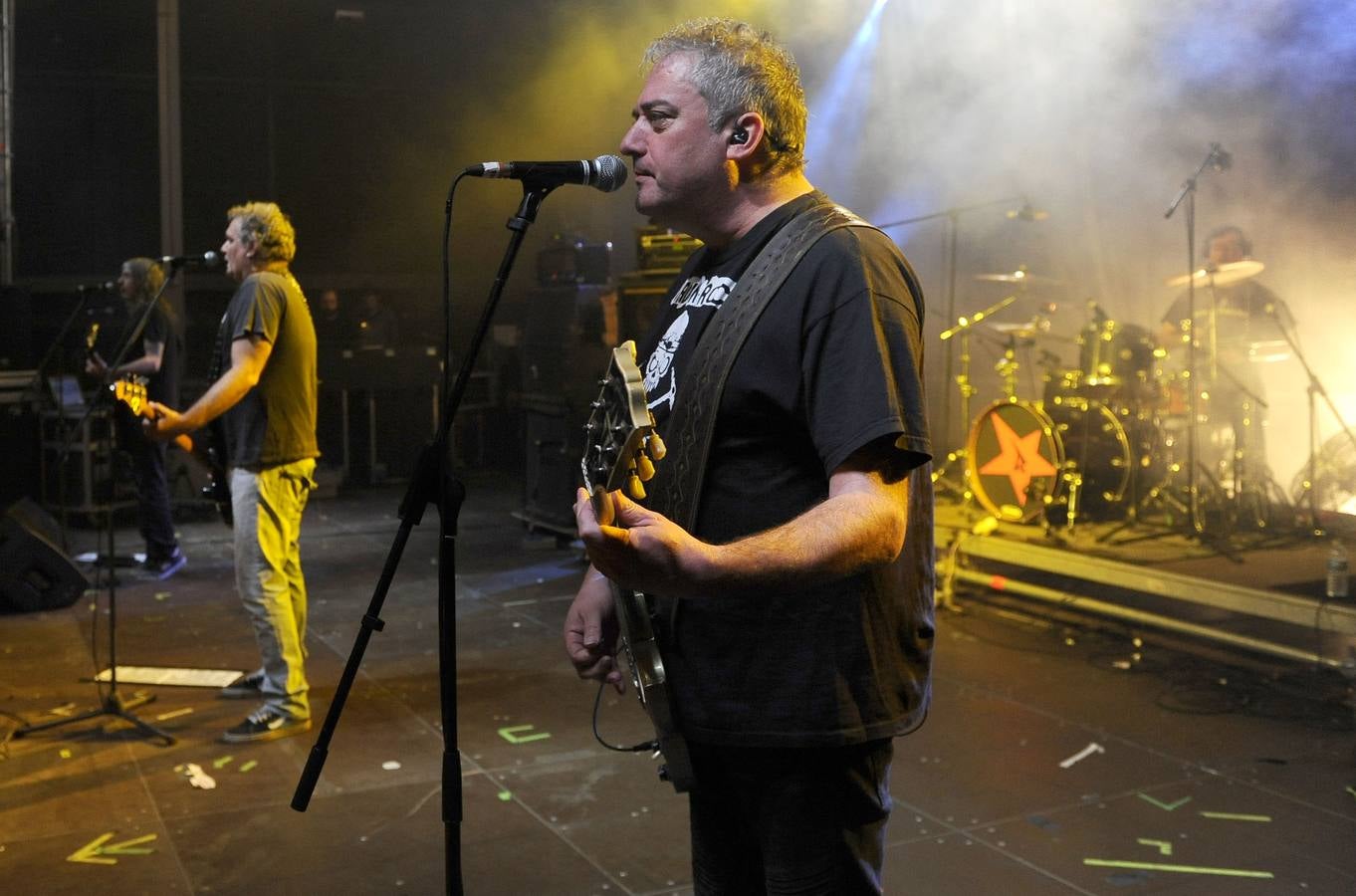 Actuación de Reincidentes en el I Pucela Rock celebrado en la Feria de Valladolid