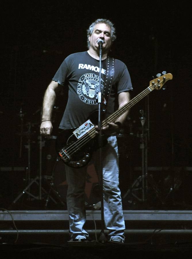 Actuación de Reincidentes en el I Pucela Rock celebrado en la Feria de Valladolid