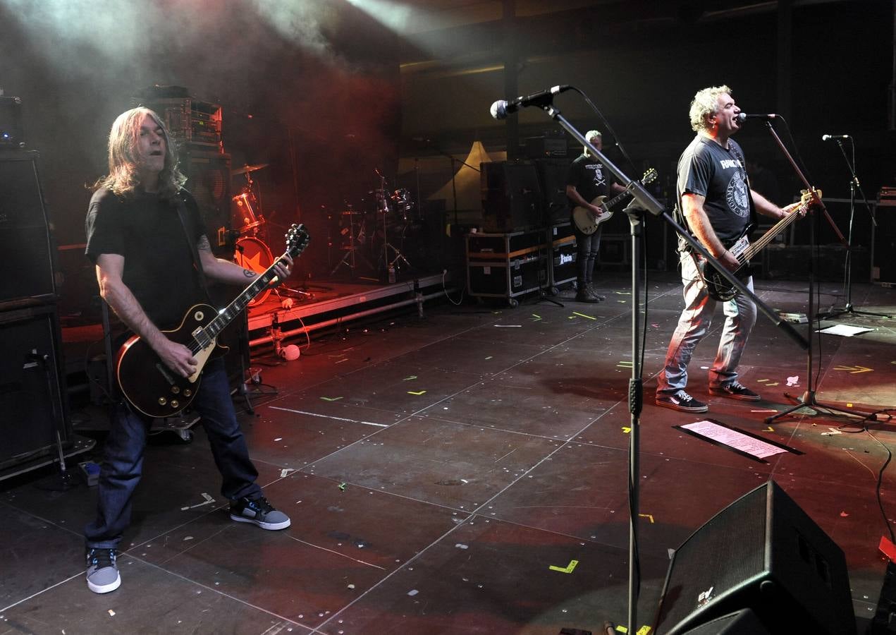 Actuación de Reincidentes en el I Pucela Rock celebrado en la Feria de Valladolid