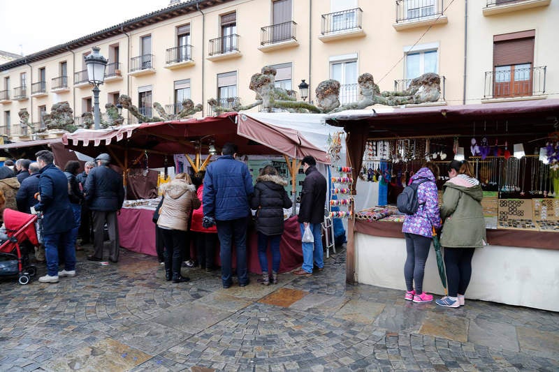 Mercado Tradicional de las Candelas en la Plaza Mayor de Palencia