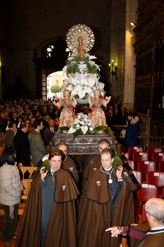 Palencia celebra la festividad de la Virgen de la Calle