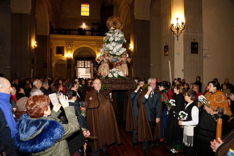 Palencia celebra la festividad de la Virgen de la Calle